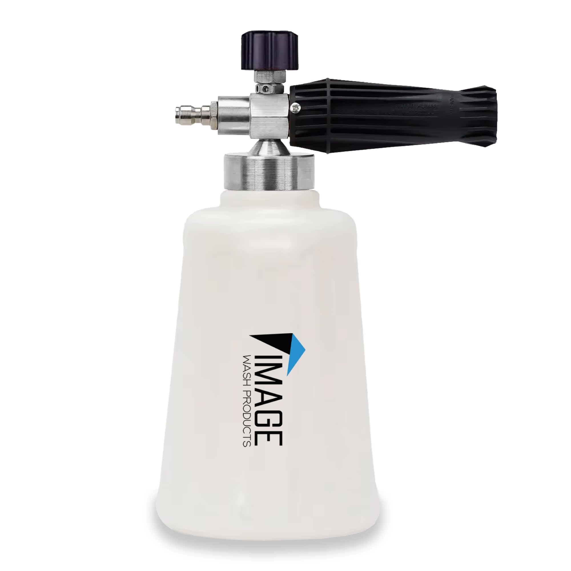 Image Wash Products Snow Foam Cannon for Pressure Washers - Wide Base - 40oz Canister - Detailer's Choice for Touchless Wash - Car/Truck/RV/Boat Foam Gun – Best Tool for Washing Your Car or Truck