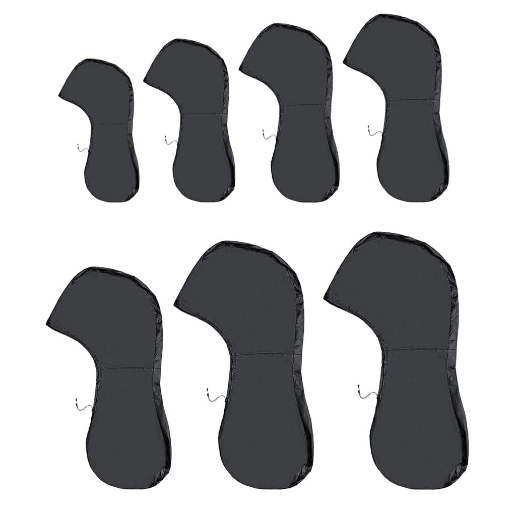 Coprimotore Fuoribordo Per Barche - Tessuto Oxford 420D Impermeabile, Lavabile, Per Motori 30-60 CV, Con Custodia - Foto 7