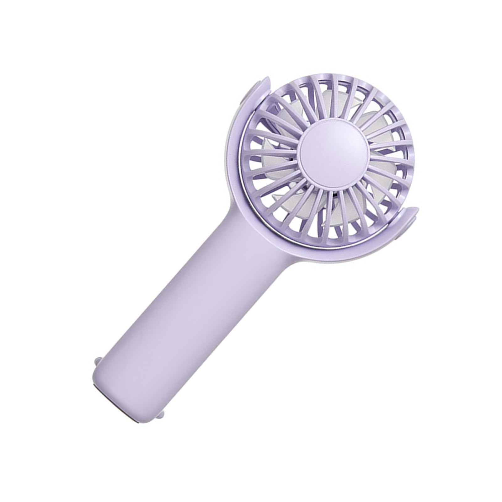 Uqezagpa Quiet Handheld Fan Powerful Portable Fan 1200mAh Rechargebale ABS Texture Suitable for Bedroom and School Use Handheld