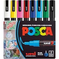 posca 三菱鉛筆 水性　 ポスカ 細字 丸芯 15色 PC3M15C　20箱 Amazon.co.jp: posca 三菱鉛筆 水性ペン ポスカ 細字 丸芯 15色