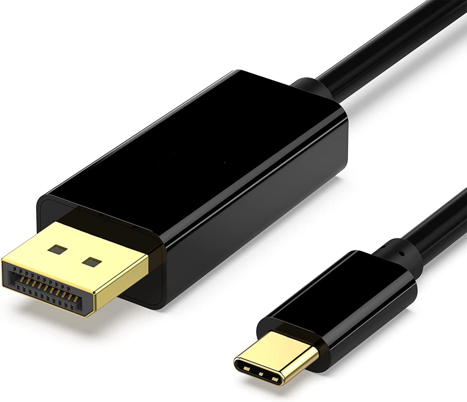 1Goal USB C to DisplayPort Cable 4K 60Hz, 2K 165Hz, 2K 144Hz, USB Type C to DP 1.2 Cord Thunderbolt 3/4 Compatible with MacBook Pro/Air, iMac, iPad Pro 2020, XPS 15/13, Galaxy S20/S10 (Black)(6FT) (B0BKTDMXWH) Amazon Price History, Amazon Price Tracker