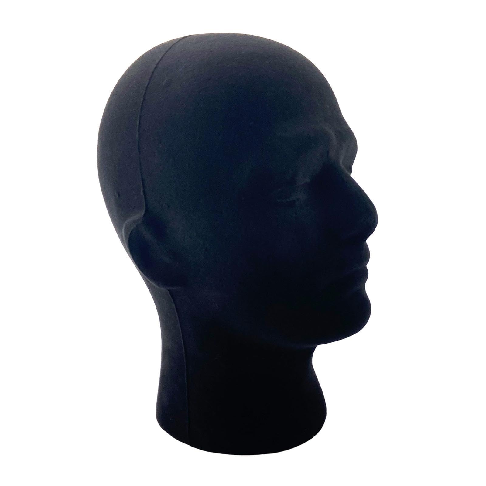 KTUXZCI Practical Wig And Hat Display Stand Smooth Mannequin Head Model Sturdy For Home Salon And Shopping Height 27cm/10.63 Inch. Wig Display Holder Dome