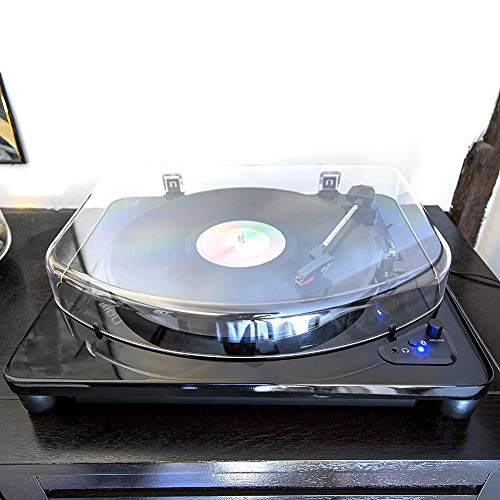 Audio Air LP Vinyl Record Player, Haute Qualité 3 Vitesse Turntable, (33 1/3 et 45,78 RPM), système Multiple Compatible - Les Beatles, Paul McCartney, John Lennon, RIngo Starr, George Harrison Audio Air LP Vinyl Record Player, Haute Qualité 3 Vitesse Turntable, (33 1/3 et 45,78 RPM), système Multiple Compatible – Image 4