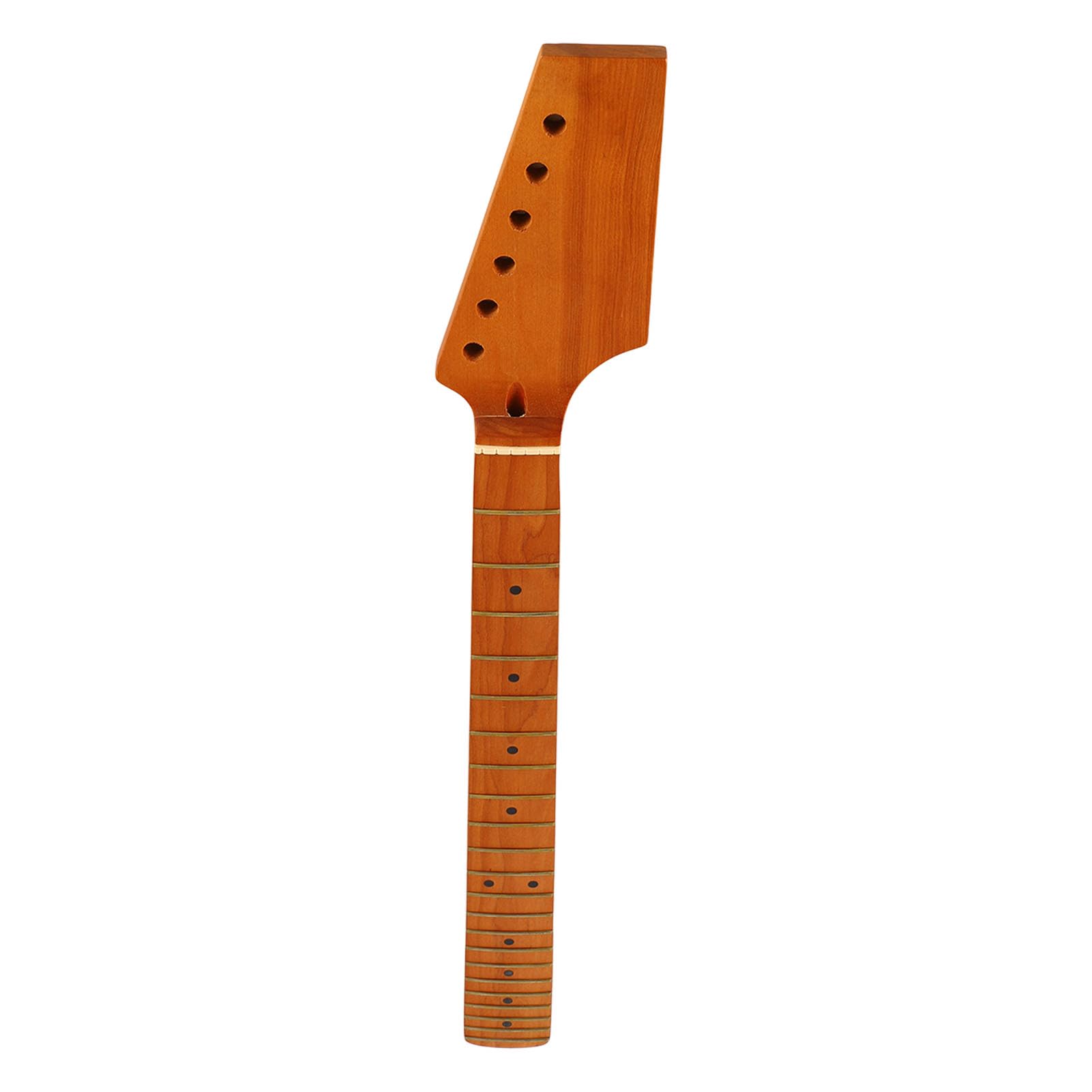 Wymiana gryfu gitary elektrycznej dla ST |Głowa półtonowa i pieczony klon/palisander |Odporna na warunki atmosferyczne aktualizacja DIY do gitar elektrycznych (GS70)