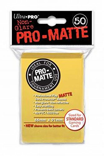 Preisvergleich Produktbild Ultra Pro 84186 UP Standard Sleeves, Yellow