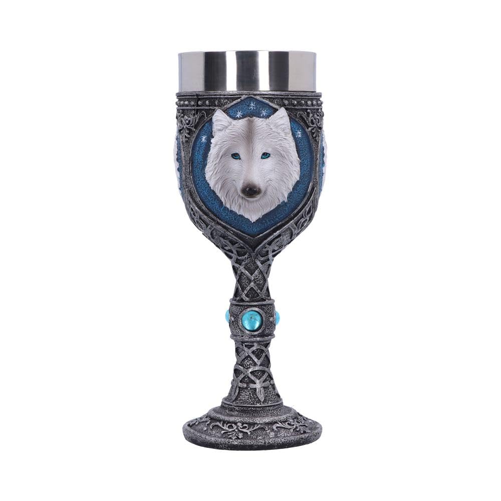 Copa Ghost Wolf Nemesis Now el regalo ideal para entusiastas del arte mitológico