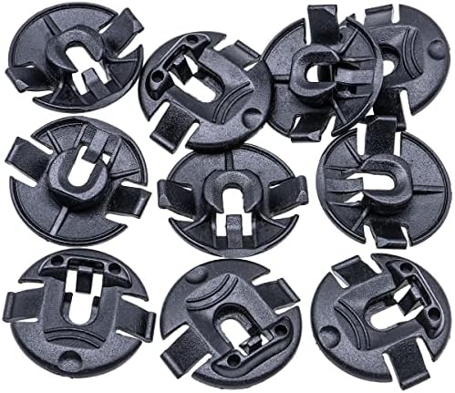 Rexka 10pcs Fender Liner Splash Shield Retaining Clips for Audi 4F0-825-429A A4 B8 A6 A7 S4 S5 S6 S7 Q5 RS5 4F0825429A