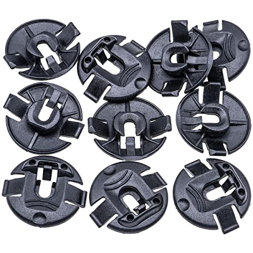 Rexka 10pcs Fender Liner Splash Shield Retaining Clips for Audi 4F0-825-429A A4 B8 A6 A7 S4 S5 S6 S7 Q5 RS5 4F0825429A