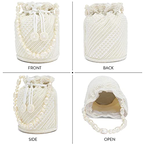 Image of Aheli Clutch Purses Gift for Women Handmade Evening Sling Handbag Stylish Bridal Fashion Bag