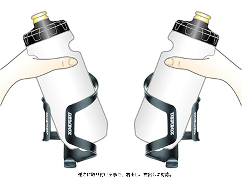 Amazon | トピーク デュアルサイドケージ ボトルケージ ブラック  