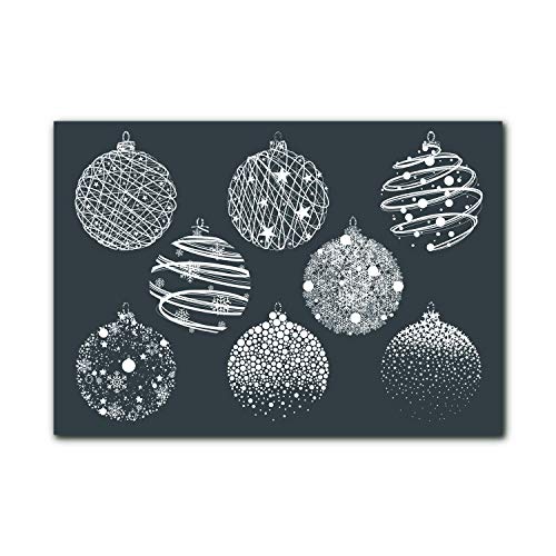 Impression Verre Sécurité Tulup Tableau de Noël Premium 100x70 - 2