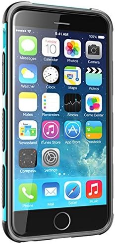 iPhone 6s Plus Case, SUPCASE Apple iPhone 6 Plus Case, Dual Layer Hybrid [Unicorn Beetle Sport] Slim Protective Case 5.5 Inch (Black/Blue)