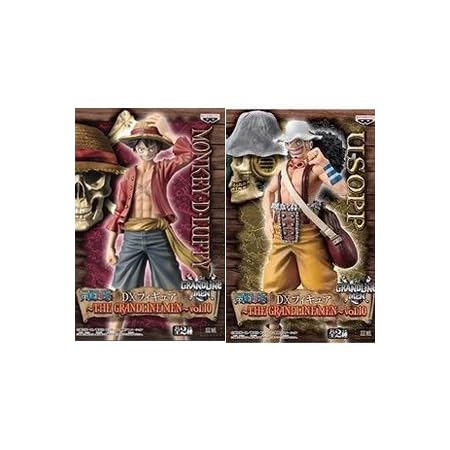 Amazon バンプレスト ワンピースdxフィギュア The Grandline Men Vol 10 全2種セット ルフィ ウソップ フィギュア ドール 通販