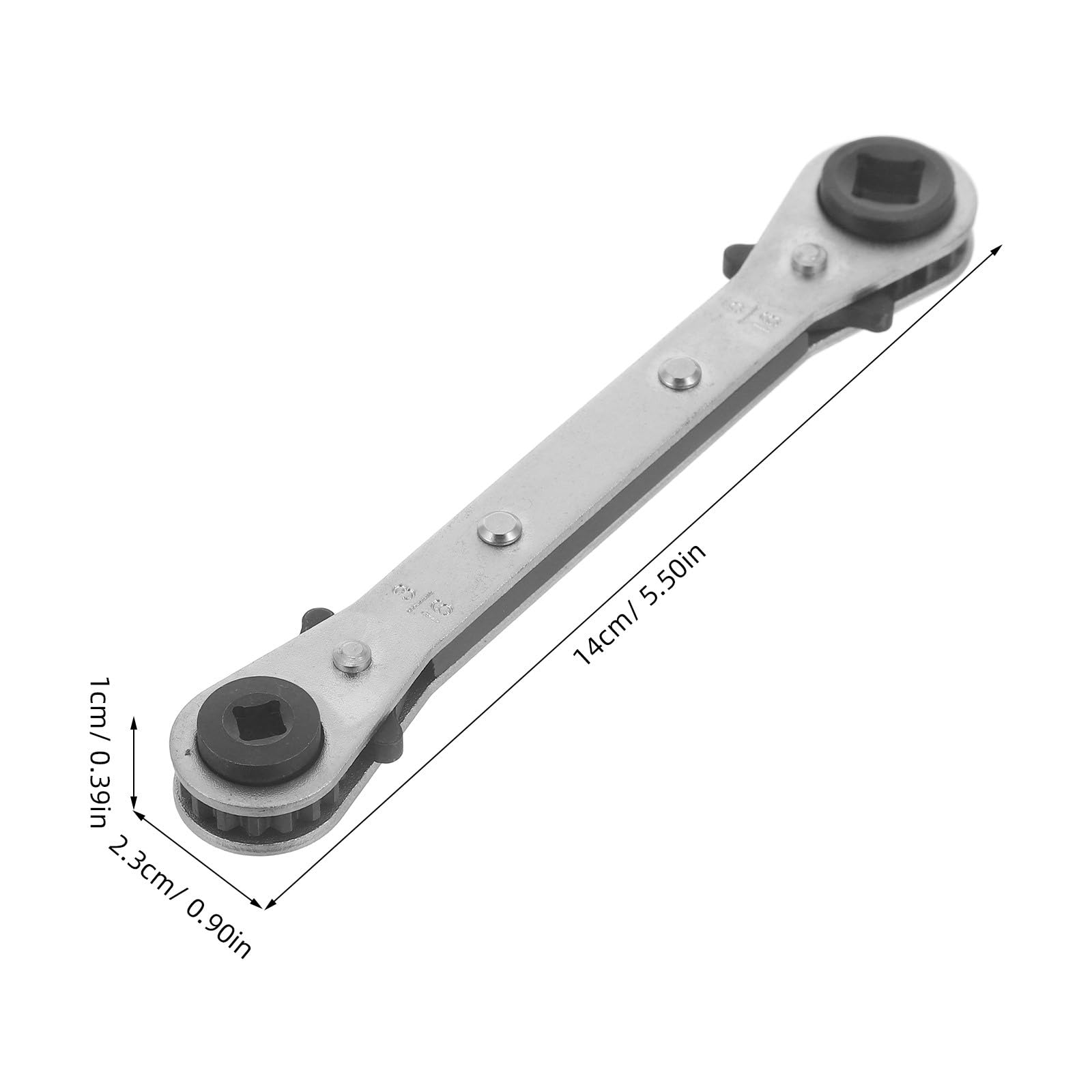 ULTECHNOVO Double-Headed Ratchet Wrench, 24Mm Ratchet Spanner for HVAC Repair - Image 4