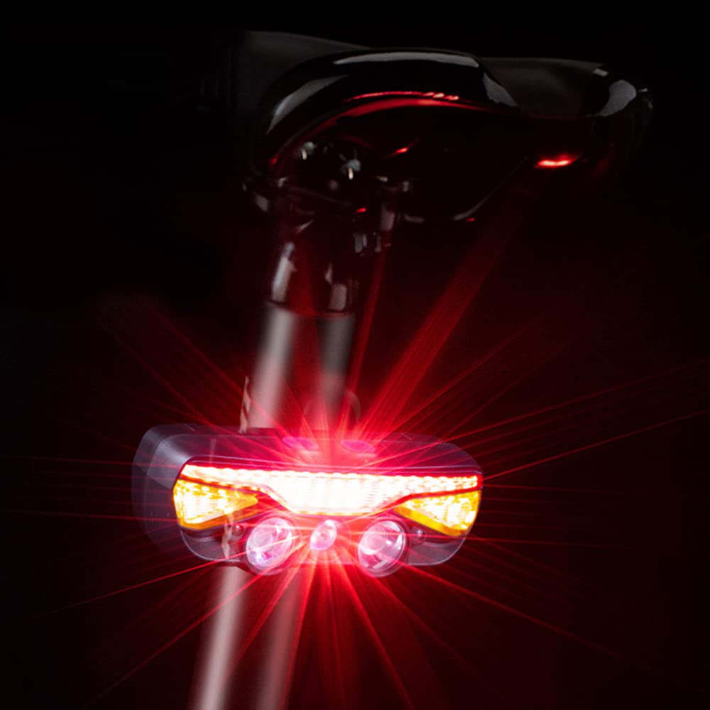Faro Anteriore per Bicicletta, Luce Posteriore per Bicicletta, Faro per Esterni, Campeggio, Ciclismo, Pesca, Lampada per Bicicletta, luci Posteriori per MTB