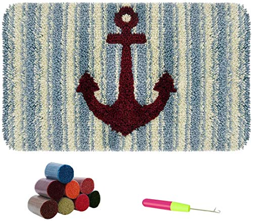 UR MAX BEAUTY Knüpfhaken-Set Für Teppichstickerei – DIY Wandteppich-Kits In Fuchs-Design, 50,5 X 38,1 Cm