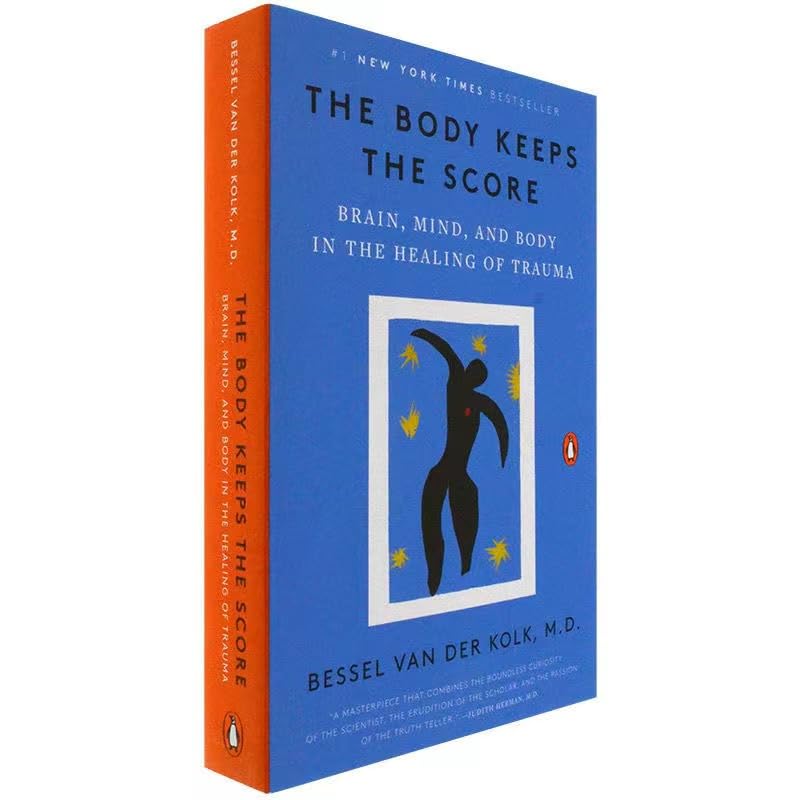 1 Book The Body Keeps The Scor by Bessel Van Der Kolk M.D Anxiety Disorders English Book Paperback (Body Keeps the Scor)