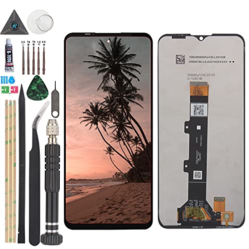 YWLRONG Display for Motorola Moto G30 LCD Screen Replacement Touch Display Digitizer Assembly with Repair Tool Kit for Motorola Moto G30 XT2129-2 PAML0000IN with B7000 Glue