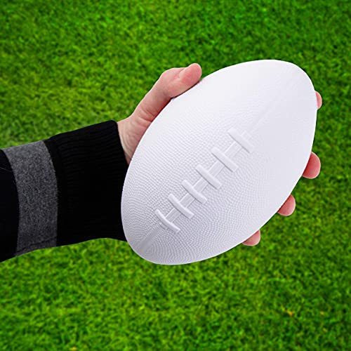FUNSTITUTION Kids Mini Foam Football - Set of 3 Soft Balls - Perfect for Kid Play and Toy Sports for Indoor and Outdoor Use - 6 inches for Toddlers, Kids and Teenagers
