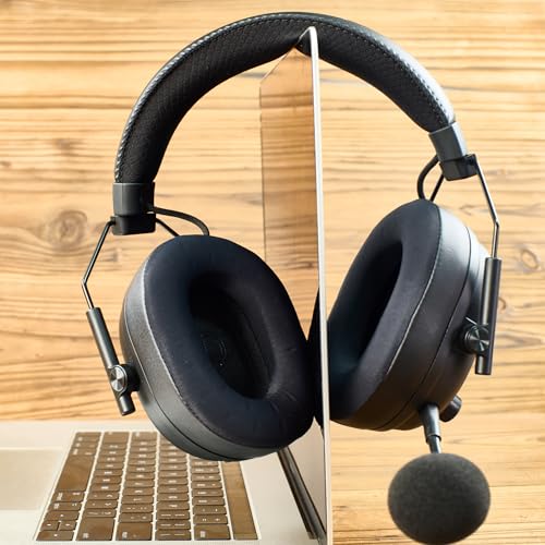 BlackShark V3 Earpads y Mic Foam Reemplazo Almohadillas de Oreja Compatibles con Razer BlackShark V3 / V3X Wireless ANC Gaming Headset (No apto para Razer BlackShark V3 Pro) miniatura 6