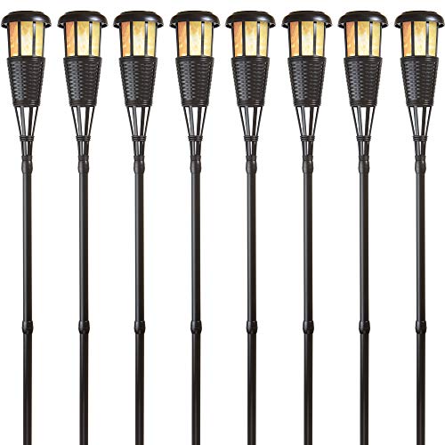 Newhouse Lighting FLTORCH8-B Island Torch, 8-Pack, Black