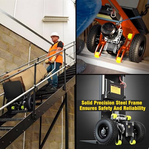 Carretilla eléctrica motorizada para escaleras 880 lbs miniatura 5