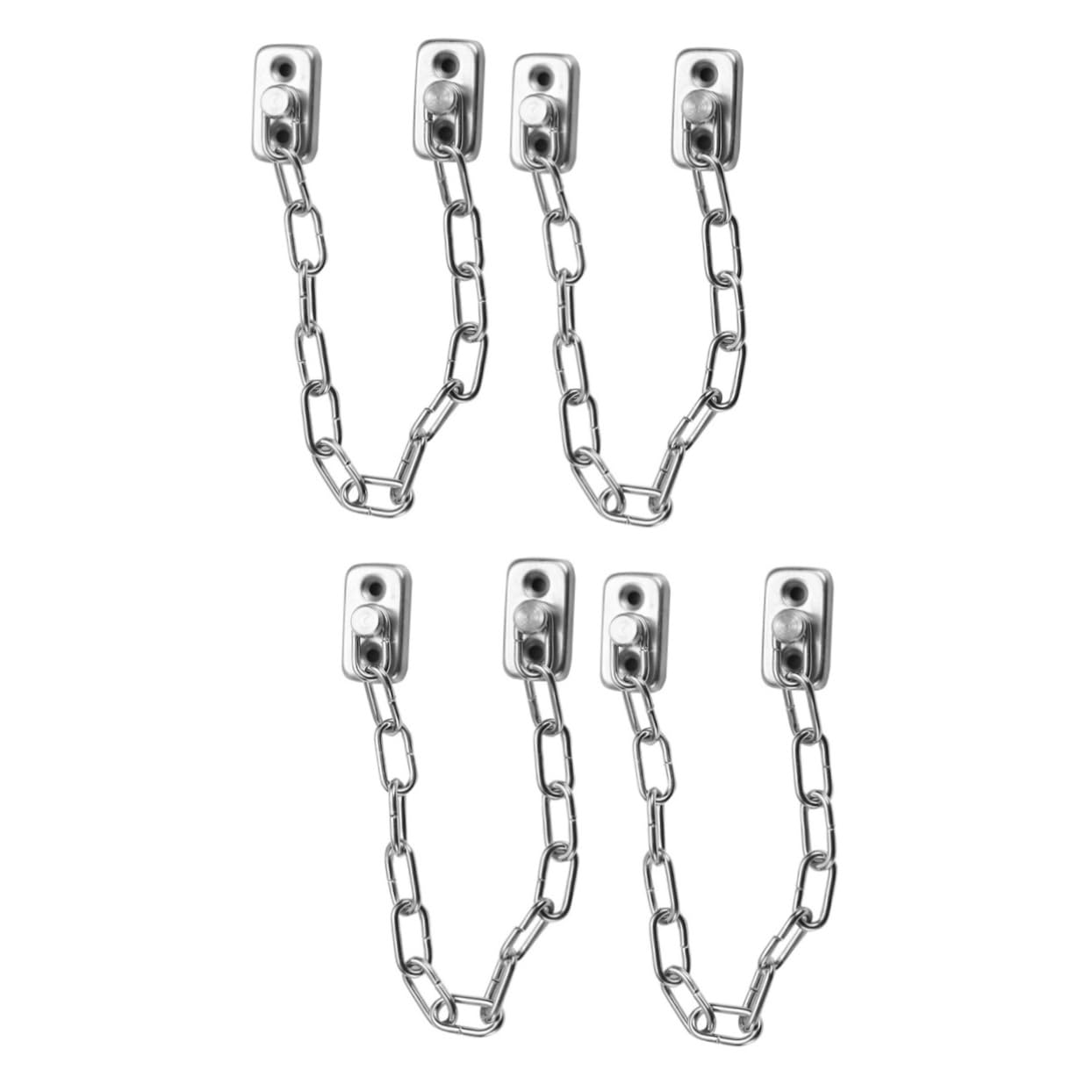 Verrous pour fenêtres anti-intrusion avec chaîne acier solide installation facile