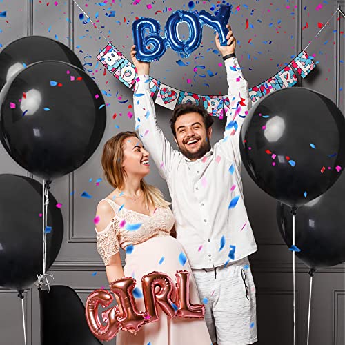 30Pcs Black Balloons 18 Inch Big Black Latex Balloons Large Black Balloons For Birthday Wedding Party New Year's Day Decorations Supplies #TOP4