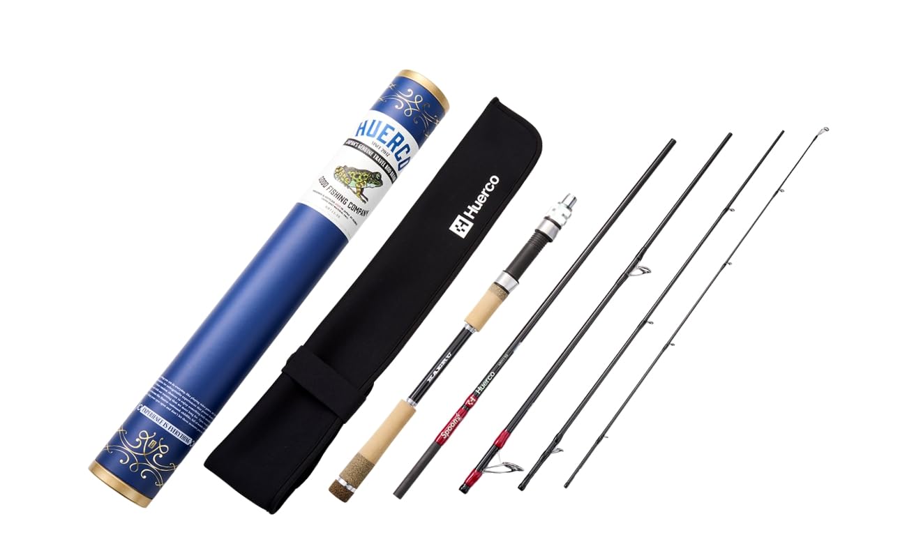 Amazon.co.jp: Huerco フエルコ×蛙スプーン フィッシングロッド KR711