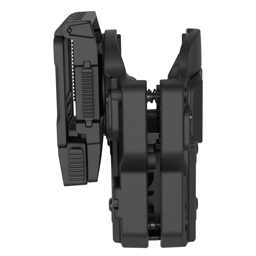Fondina tattica universale girevole a 360°, fondina OWB adatta alla maggior parte delle pistole compatte e full size più diffuse