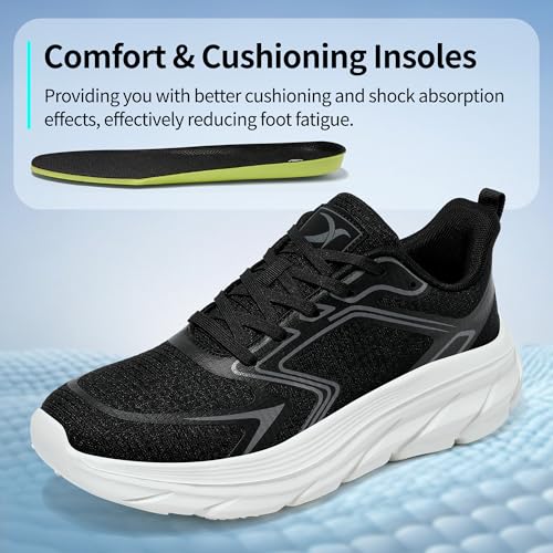 Zapatos cómodos para caminar para mujer con cojín de nube Aomigoct 5