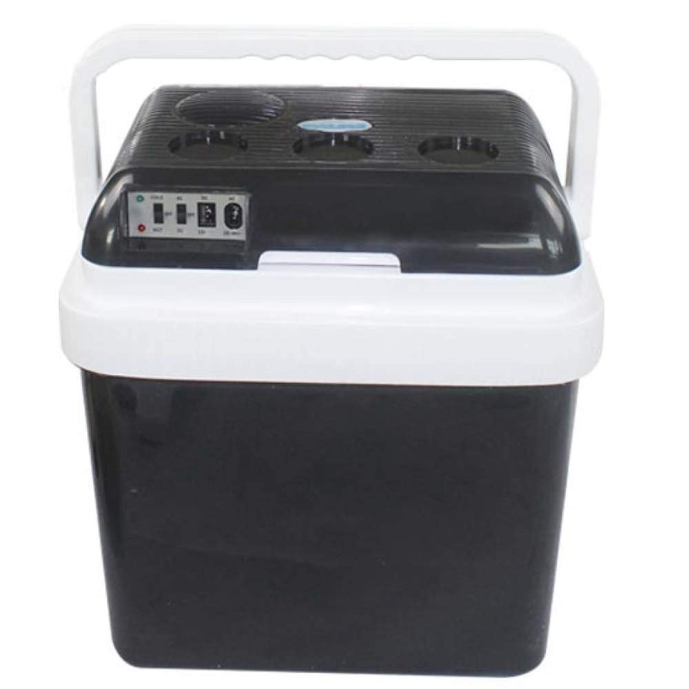 Frigo Portatile, Mini Frigorifero per Auto da 24L, Congelatore per Macchina Elettrico Caldo E Freddo, 12/220 V per Campeggio, Viaggi, Picnic e Auto