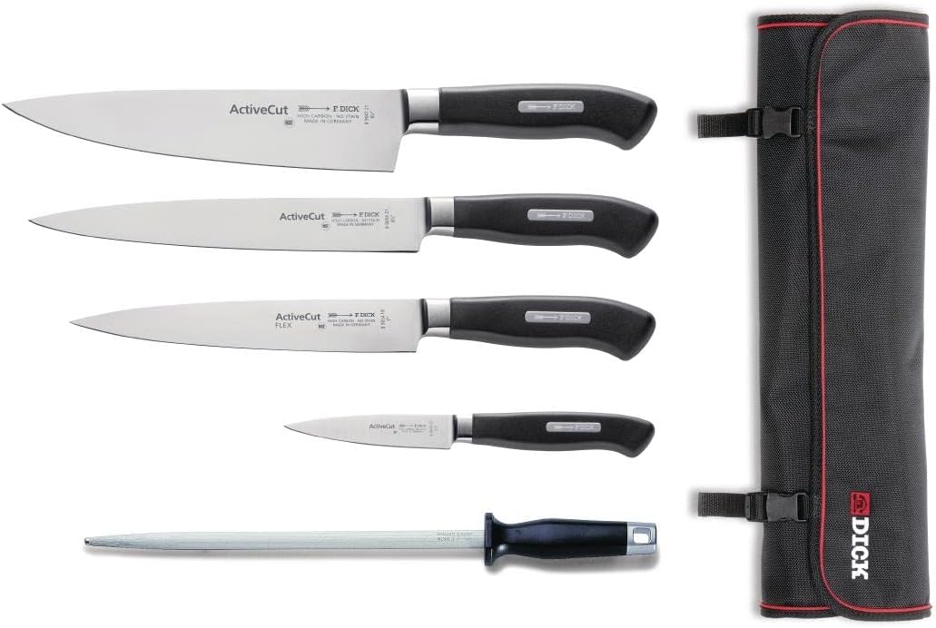 Knives S903 Active Cut Knife Set with Wallet, Black