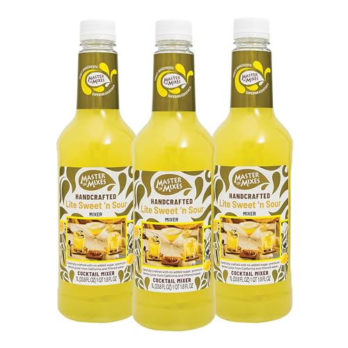 Master of Mixes Sweet N' Sour Lite Drink Mix, Ready