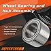 DRIVESTAR 510108 Front Wheel Hub Bearing fit for Mercedes Benz C300, CL550, CLS550, CLS63 AMG, CLS63 AMG S, E350, E400, E550, GLK250, GLK350, S350, S550