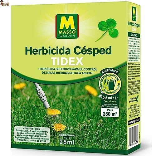 Herbicida Selectivo Césped Tidex para 250 m2