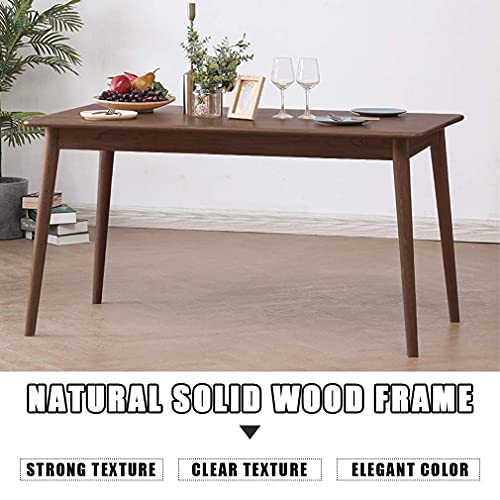 Dining Table Kitchen Table 47" Dining Room Table Small Kitchen Table For Small Spaces Table Modern Home Furniture Dinner Table Rectangular (Espresso) #TOP1