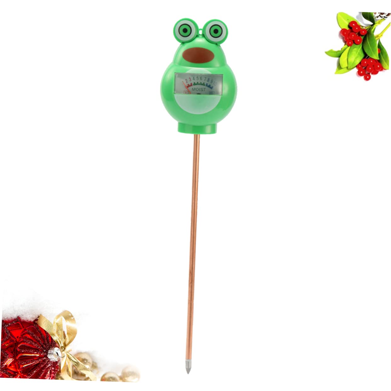 BESPORTBLE 3 Piezas medidor de humedad del suelo probador de suelo ensayador plantas suelo de jardin humidómetro de suelo herramienta de prueba de suelo húmedo Green