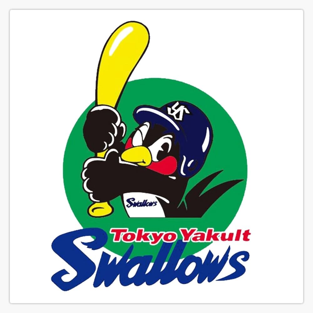 Amazon.com: Tokyo Yakult Swallows Sticker Decal Laptop Car Window