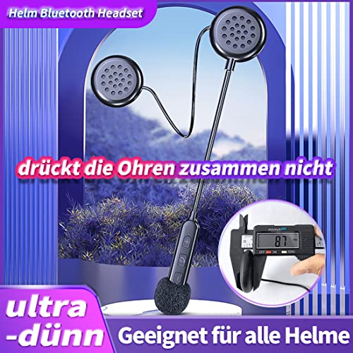 Auriculares Bluetooth 5.0 para casco de moto resistente al agua con GPS 3