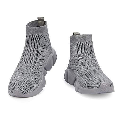 Image of Casbeam Men's Running Knit Comfortable Lightweight Breathable Casual Sports Shoes Fashion Sneakers Slip-On Walking Shoes