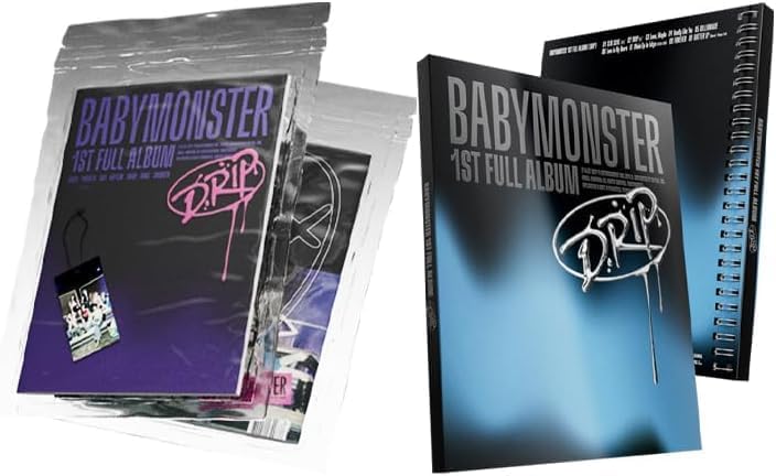 BABYMONSTER - 1ST FULL ALBUM [DRIP] (YG TAG ver) (Random ver) + Extra photocards