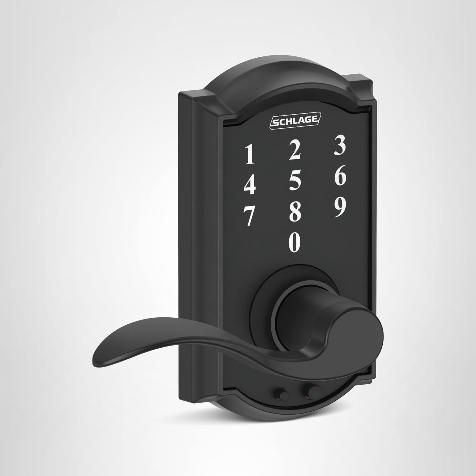 Schlage Touch Camelot Electronic Lock with Lever Handle