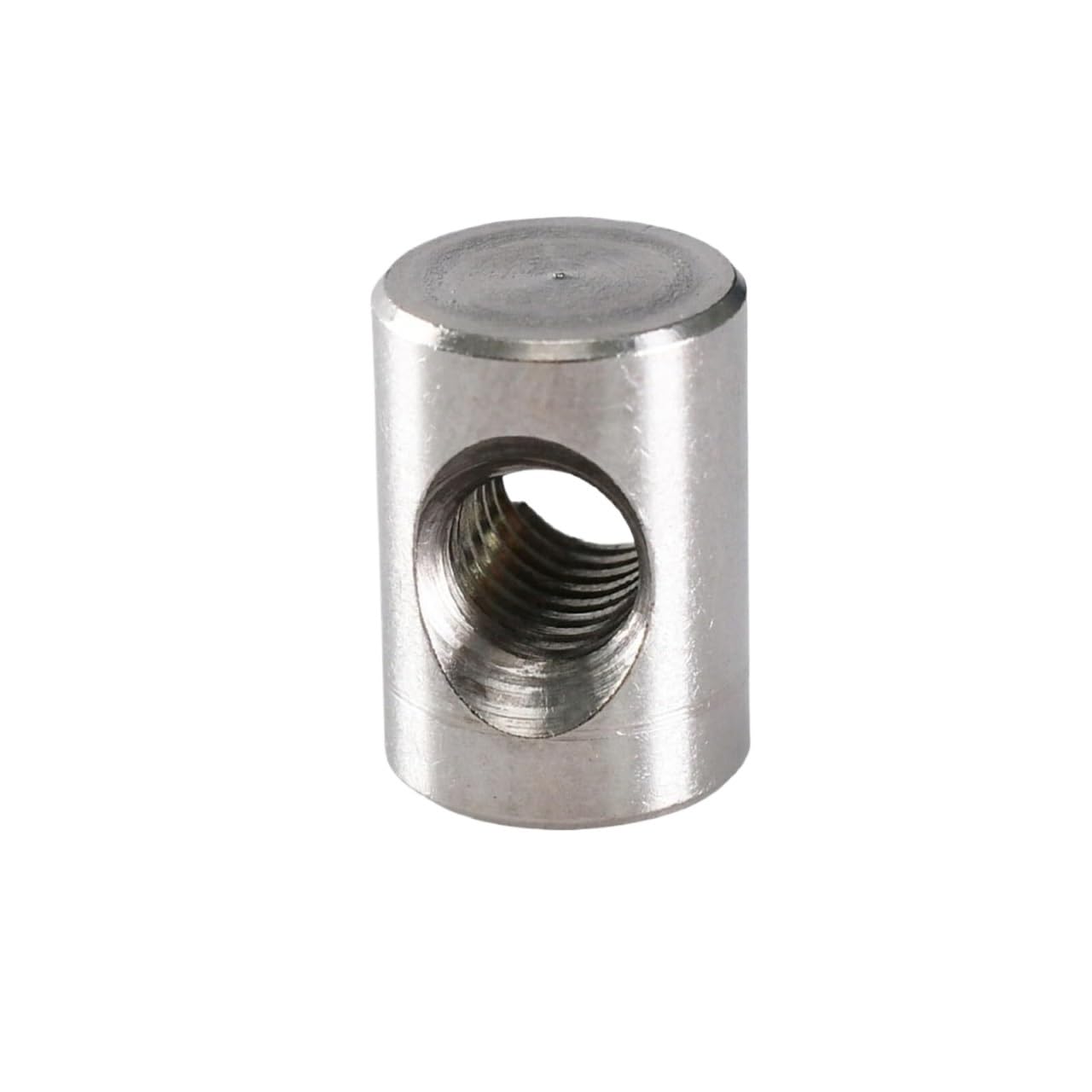 VWHLV Cross Dowel Slotted Nuts for Barrel Furniture - M4 M5 M6 Stainless Steel Cylindrical Pin Dowel Nuts for Wood Furniture Accessories