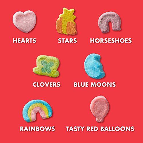 Lucky Charms, Marshmallow Cereal with Unicorns, Gluten Free, 20.5 oz