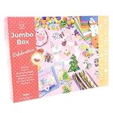 bastelkoffer für erwachsene KREATIVSET FÜR ERWACHSENE - Nicht nur ein Bastelkoffer für Mädchen und Jungen, sondern ein Kreativ Set mit vielen Bastelsachen für Erwachsene. Ein kreatives Hobby-Set verwenden, um alle Oster-, Halloween-, Laterne- oder Weihnachtsdekorationen zu kreieren oder selbstgemachte Geschenke und Grußkarten zu basteln.