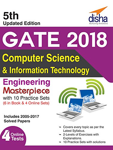 GATE 2018 Computer Science & Information Technology Masterpiece with 10 ...