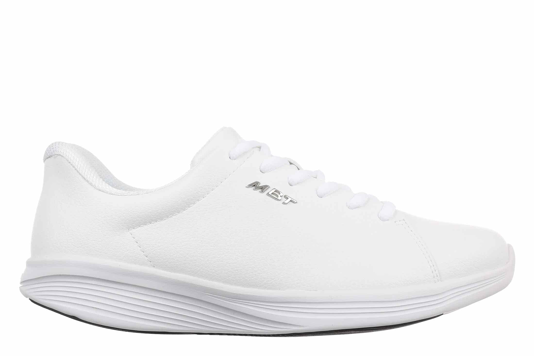 MBT SF-4000 Scarpe da Uomo. Scarpe Sportive Anatomiche e comode. Calzature fisiologiche di Comfort e stabilità con Suola Basculante. Design in Pelle Sintetica.