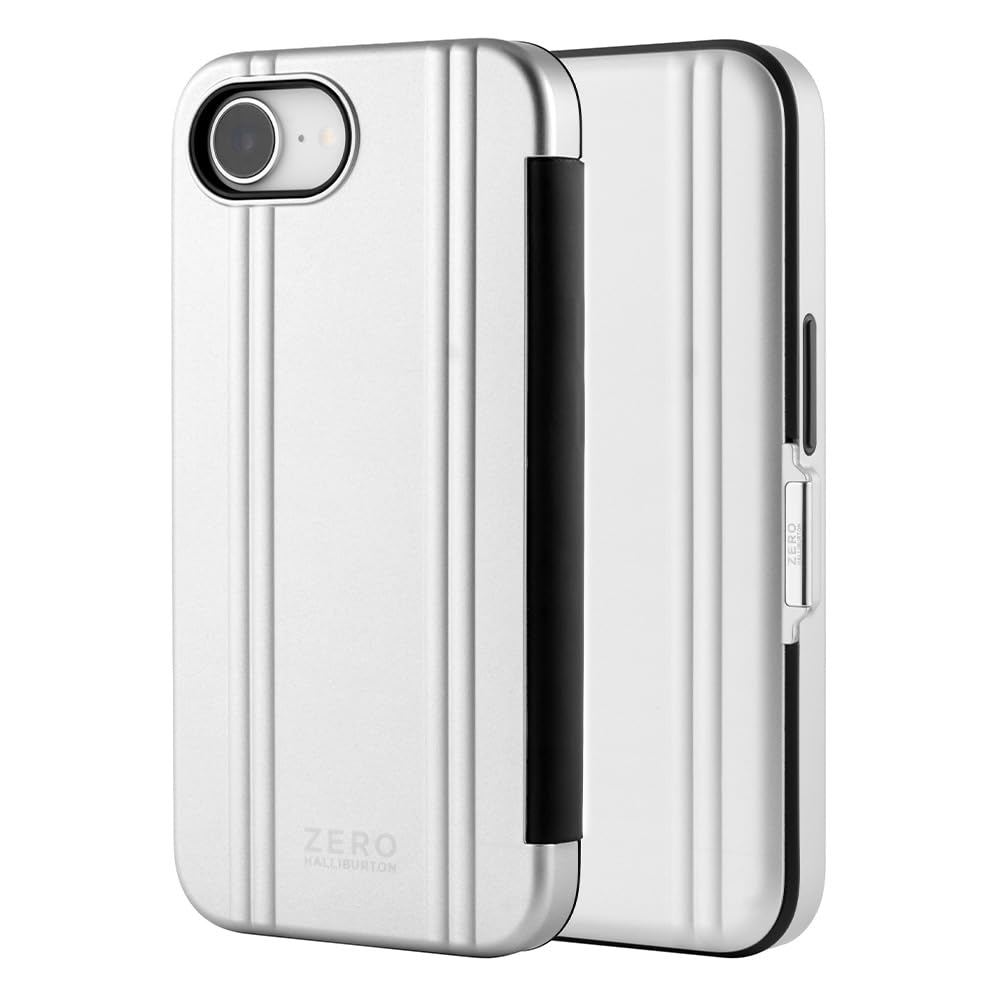 ゼロハリバートン スマホケース 手帳型 ZERO HALLIBURTON 17e Amazon.co.jp: [ ゼロハリバートン ] iPhone 17e/16e 対応 手帳型