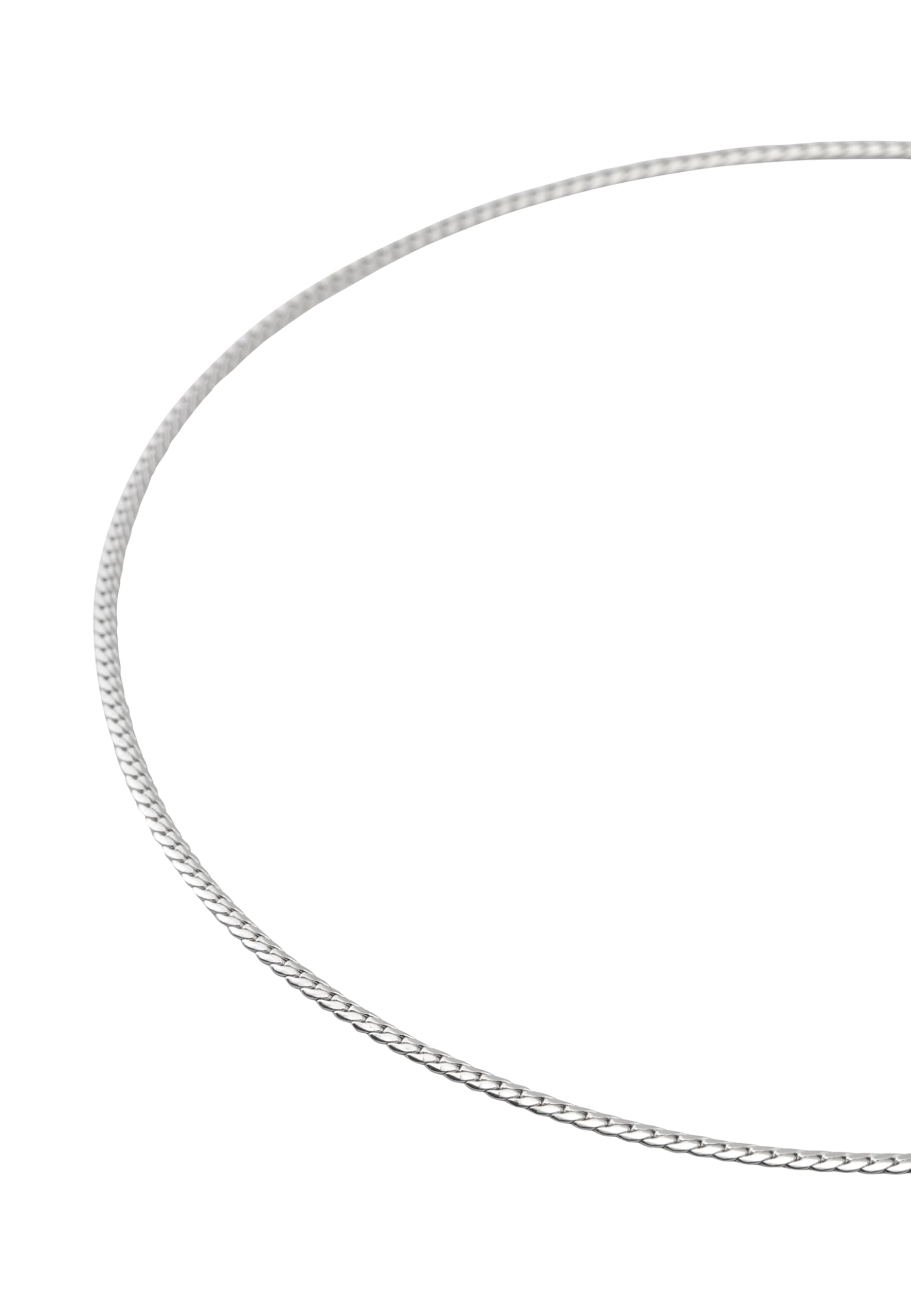 Breil, Collezione Holt, Collana Uomo in Acciaio, Catena Snake in Acciaio Lucido, Chiusura a Moschettone, Lunghezza Regolabile